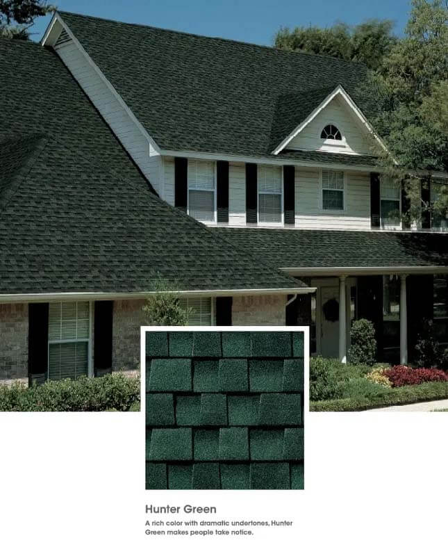 Hunter Green Roofing Shingle Hunter Green Roofing Shingle