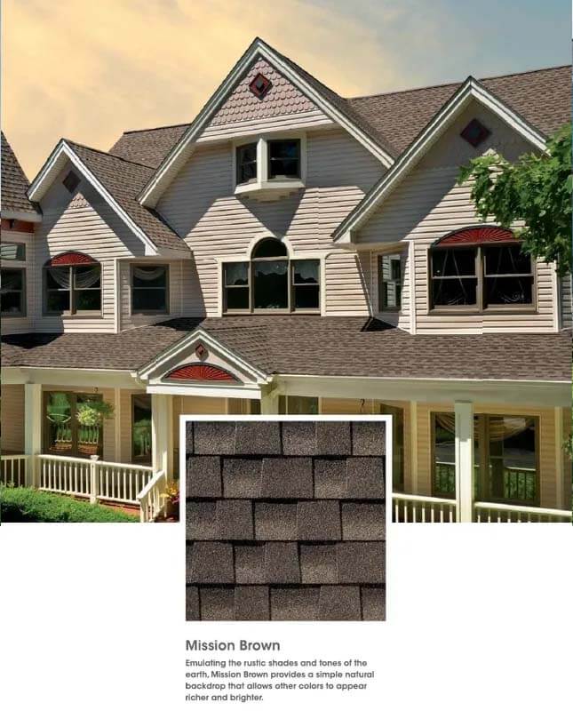 Mission Brown Roofing Shingle Mission Brown Roofing Shingle